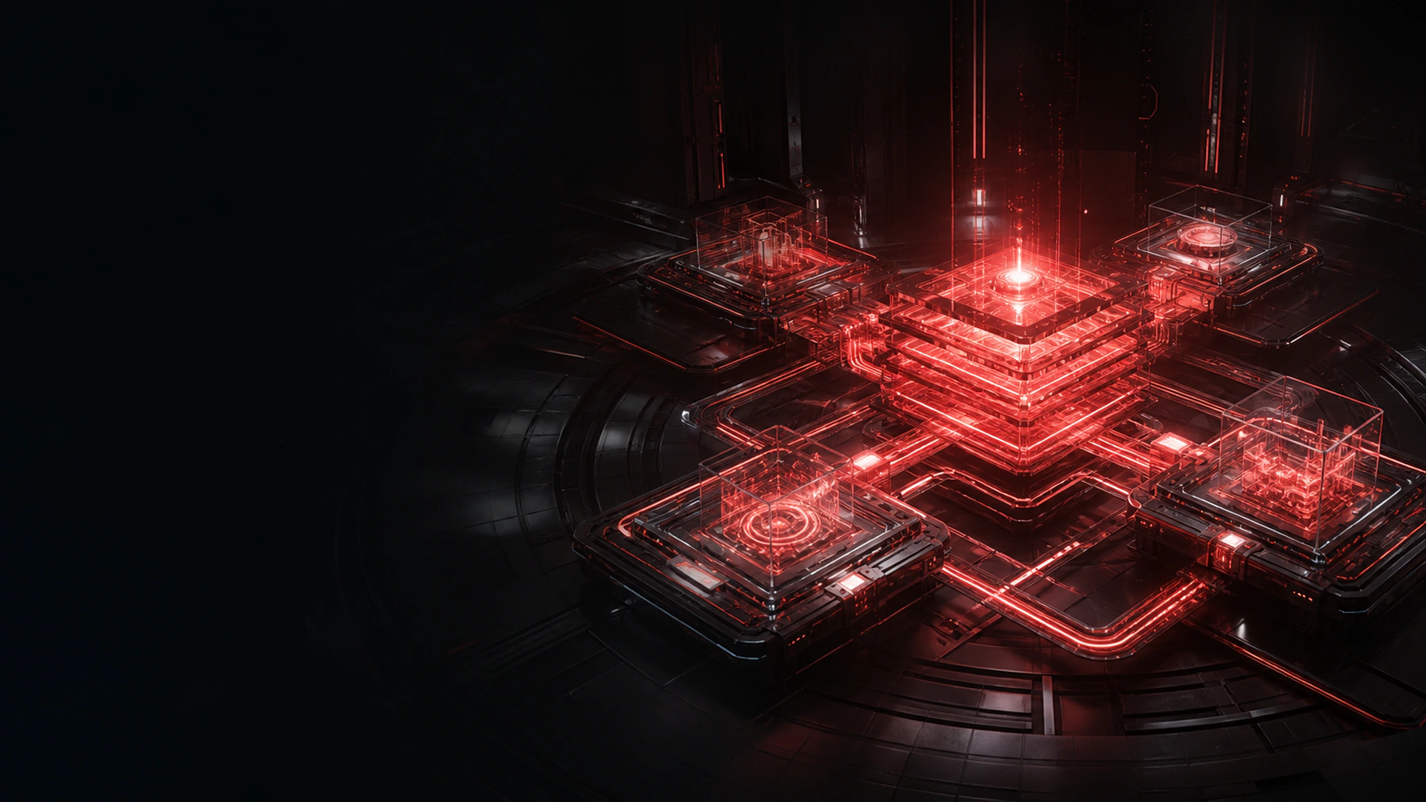 OP Mainnet token launch control room with interconnected Optimism infrastructure